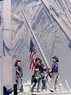 Firemen Raising Flag 9-11-01